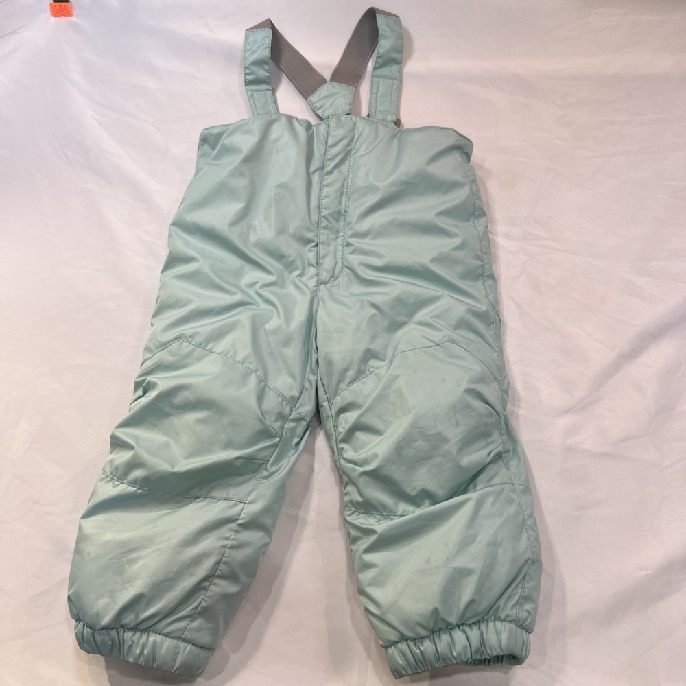 Old navy Girl's Size 2t Insulated Winter Snow Ski Bibs Overalls Warm ☃️tiffany